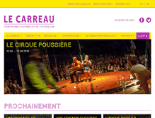 Tablet Screenshot of carreau-forbach.com